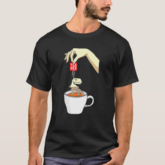 T-shirt Tea Rex cool (Devant)
