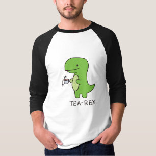 T-shirt Tea-Rex, dinosaure mignon, dino amoureux drôle