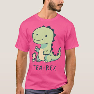 T-shirt Tea-Rex pour enfants Tea Party préhistorique Dino