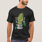 T-shirt Tea Rex Tea Time Tea Drinker Dinosaur (Devant)