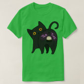 T-shirt Tea Time Cat (Design devant)