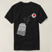 T-shirt Tea Time Funny Tea Cup (Design devant)