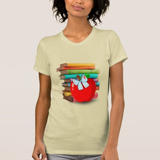 T-shirt Teacher Book tee (Devant)