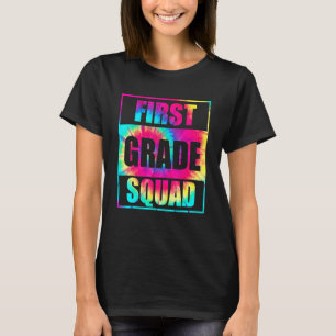 T-shirt Teacher De 1Ère Année Tee Dye Retour À L'École Ens