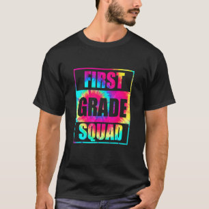 T-shirt Teacher De 1Ère Année Tee Dye Retour À L'École Ens