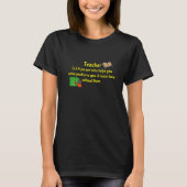 T-shirt Teacher Definition Educator Professor Instructor P (Devant)