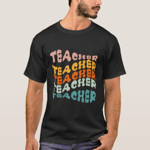 T-shirt Teacher du Colorful