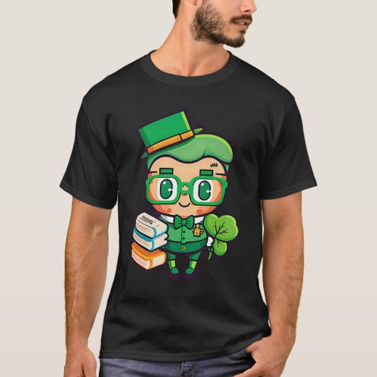 T-shirt Teacher Leprechaun St Patricks Day Teacher (Devant)
