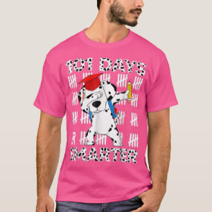 T-shirt Teacher Loves Dalmatian 101 Days Of School 100 Day