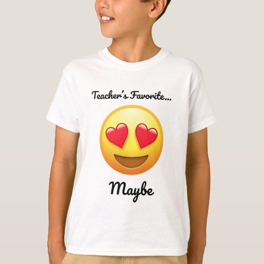 T-shirt Teacher’s Favorite Maybe | Cheeky Student Tee (Devant)