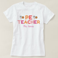 Teacher Tshirt, éducation physique