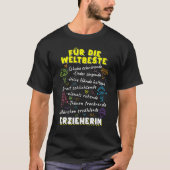 T-shirt Teachers for kindergartens and educators (Devant)