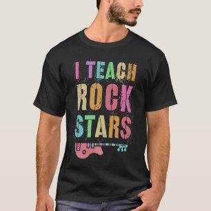 T-shirt Teachers School Tribe I TEACH ROCKSTARS Educator E