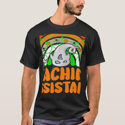 T-shirt Teaching Assistant Halloween Costumes Teacher Assi (Devant)