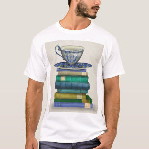 T-shirt Teacup et livres 2