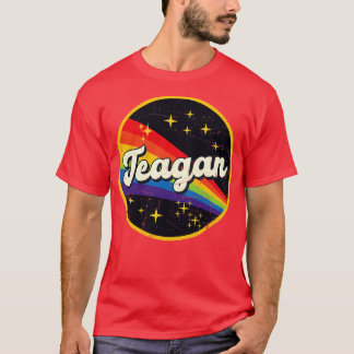 T-shirt Teagan Arc en ciel dans l'espace Grunge Vintage St