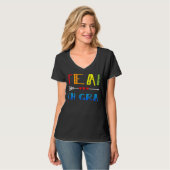 T-shirt team 7th grade heart back to school teacher cute a (Devant entier)