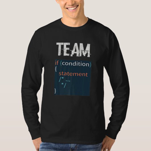 T-shirt Team Allman Braces Programmateur (Devant)