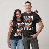 T-shirt Team Beaver Funny (Unisexe)