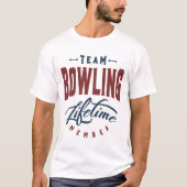 T-shirt Team Bowling (Devant)