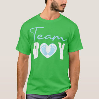 T-shirt Team Boy Baby Reveal Pregnancy Faire-part Genre