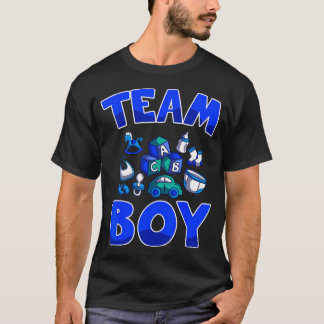 T-shirt Team Boy Baby shower Genre Reveal Baby Party