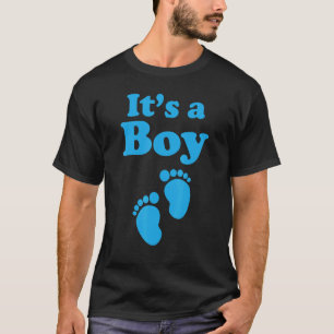 T-shirt Team Boy C'est un garçon Baby shower Genre Reveal 