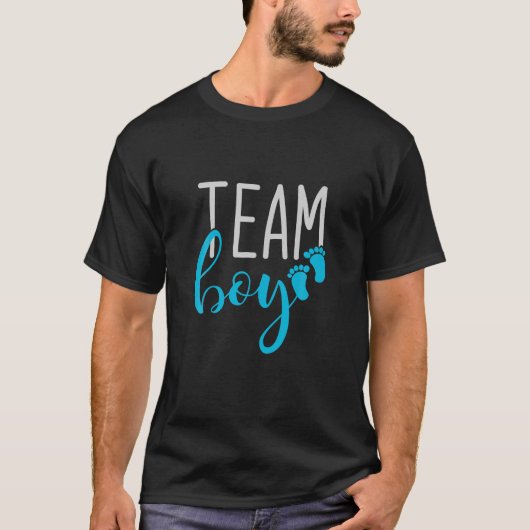 T-shirt Team Boy Gender Reveillez T Shirt (Devant)