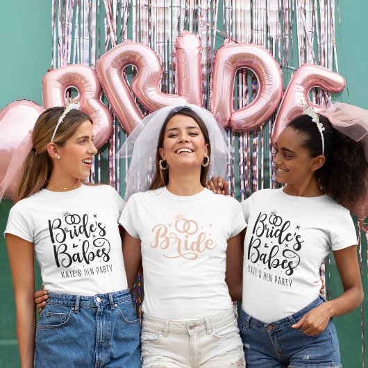 T-shirt Team Bride Bachelorette Party