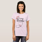 T-shirt Team Bride Bachelorette Party (Devant entier)