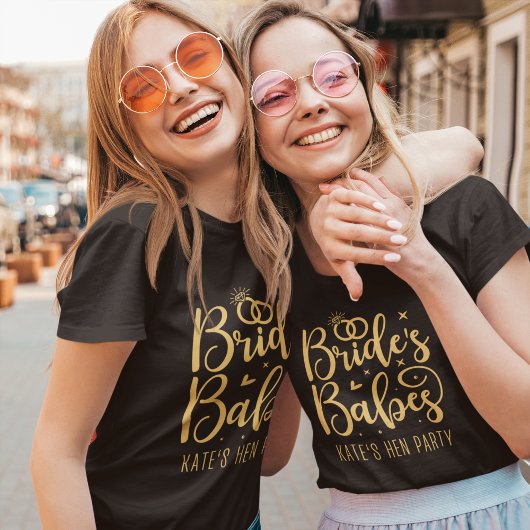 T-shirt Team Bride Fun Bachelorette Party