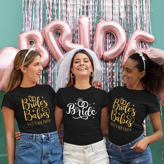 T-shirt Team Bride ,Fun Bachelorette Party