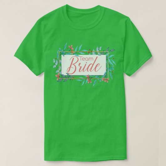 T-shirt Team Bride Stag do Bride 16 (Design devant)