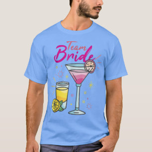 T-shirt Team Bride Wedding Bride-to-be Bachelorette Bridal