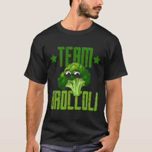 T-shirt Team Broccoli Cool Broc avec Shades Go Vegan