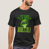 T-shirt Team Broccoli Cool Broc Avec Shades Go Vegan (Devant)