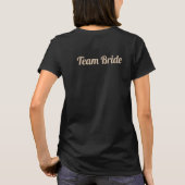 T-shirt team bruid (Achterkant)