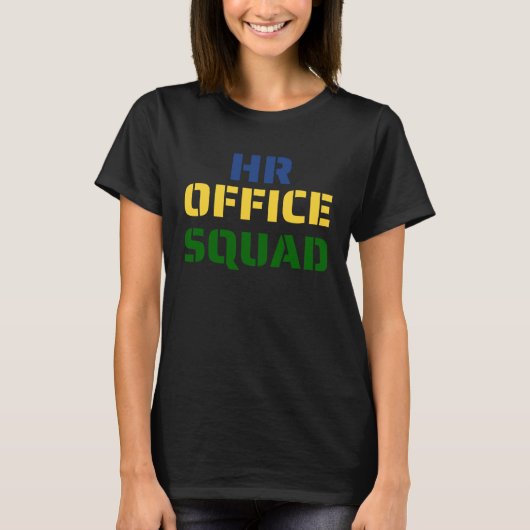 T-shirt Team-builder du bureau des RH (Devant)