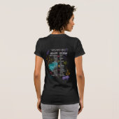 T-shirt Team Cherokee Unbreakable Tour Women's Slim Tee (Dos entier)