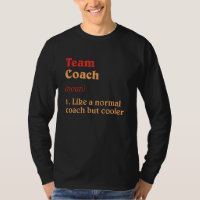 Team Coach Definition Chef d'équipe Humour Group S