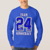 T-shirt Team Democracy #24 (Devant)