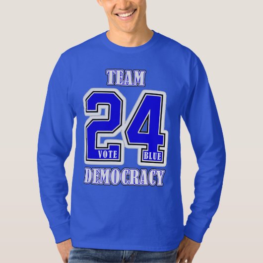 T-shirt Team Democracy #24 (Devant)