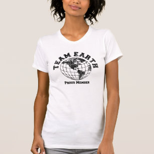 T-shirt Team Earth : Membre fier