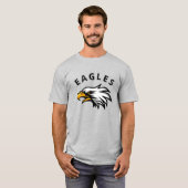 T-shirt Team Fan Eagles Philadelphia  (Devant entier)