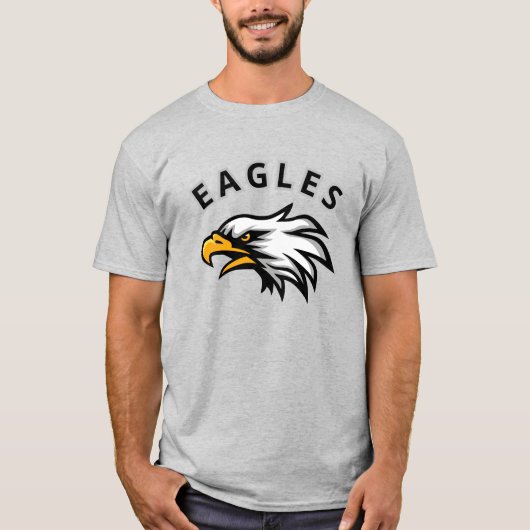 T-shirt Team Fan Eagles Philadelphia  (Devant)