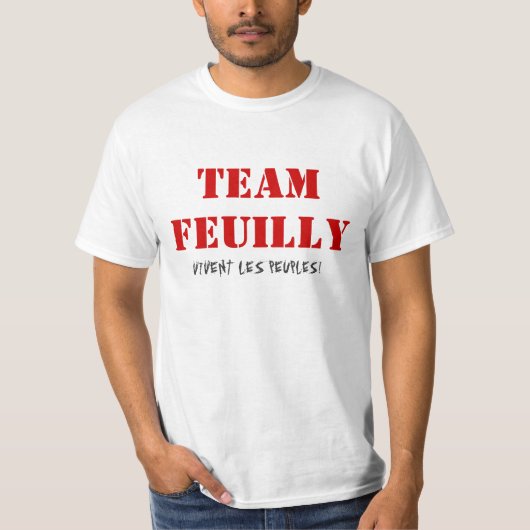 T-SHIRT TEAM FEUILLE (Devant)
