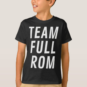 T-shirt Team Full Rom Fitness Bodybuilding Gym Team Full R