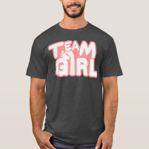 T-shirt Team Girl Baby Party Footprints Baby shower Genre
