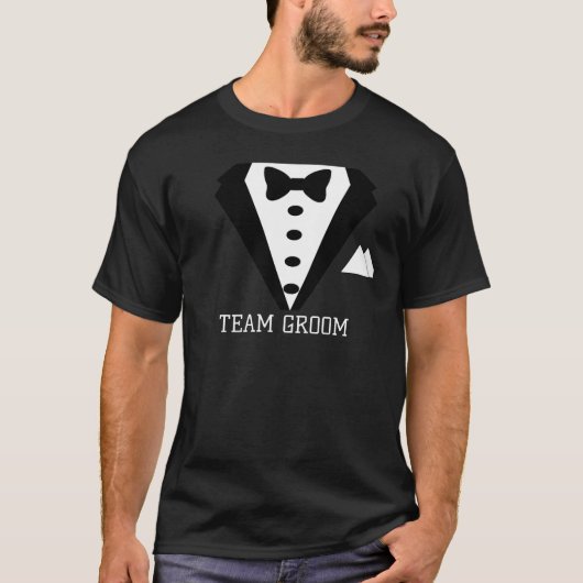 T-shirt Team Groom (Devant)