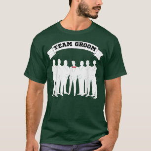 T-shirt Team Groom Funny Groomsmen Team Team Bachelor Part